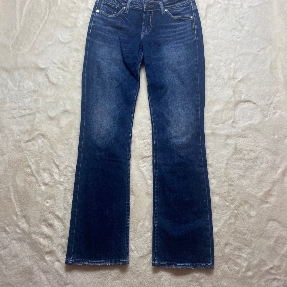 Silver straight leg women’s jeans size 30